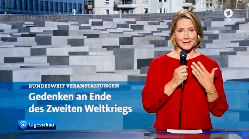[Video] Peinliche Panne in der Tagesschau - plötzlich steht Judith Rakers so da!